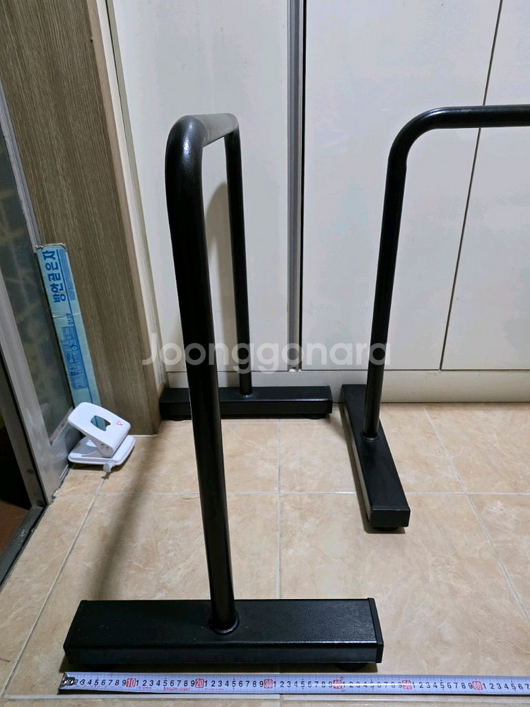 주차금지 ㅡ평행봉 딥스바 운동기구--3