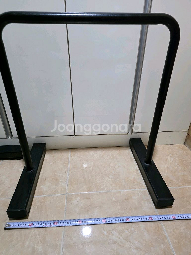 주차금지 ㅡ평행봉 딥스바 운동기구--0