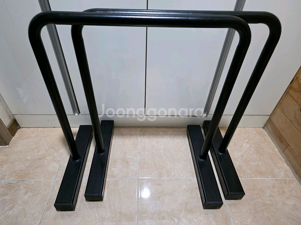 주차금지 ㅡ평행봉 딥스바 운동기구--6