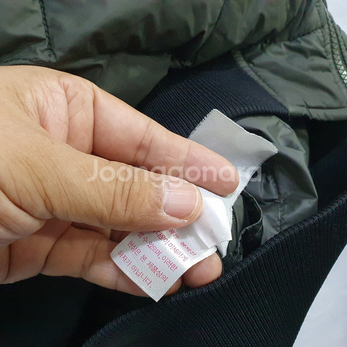 밀레 덕다운 패딩 불루종(105)--3