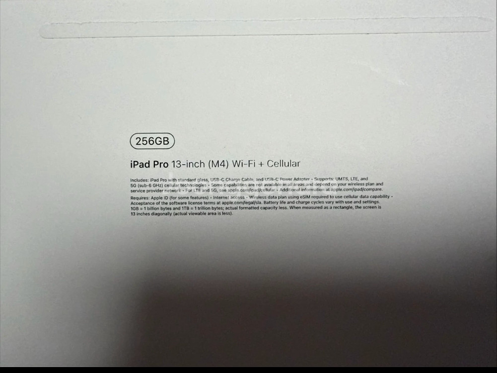 아이패드 프로 13 M4 256GB 셀룰러--4