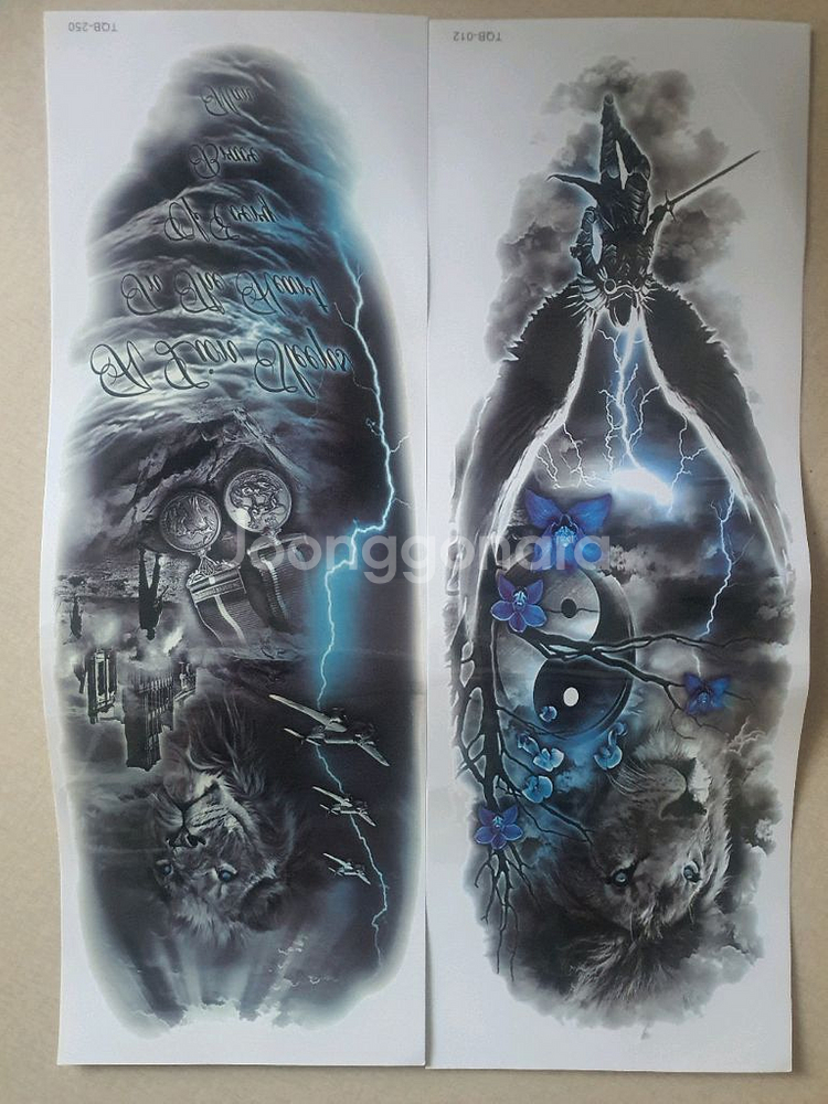 타투 문신 스티커--1