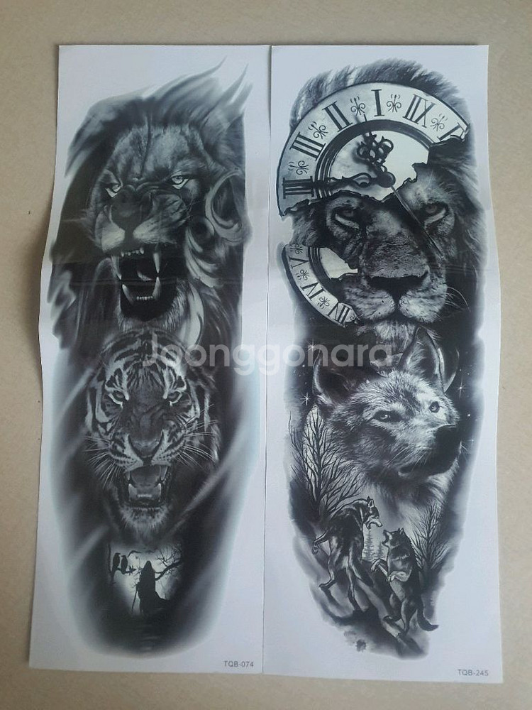 타투 문신 스티커--2