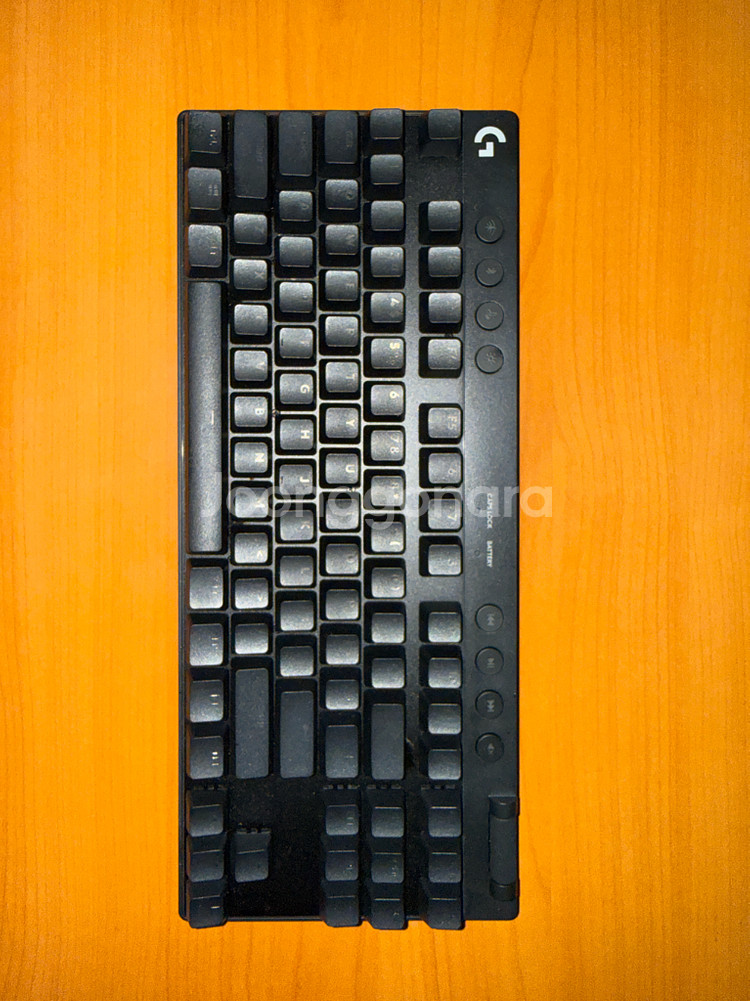 로지텍 G Pro X TKL 게이밍 키보드 청축--0