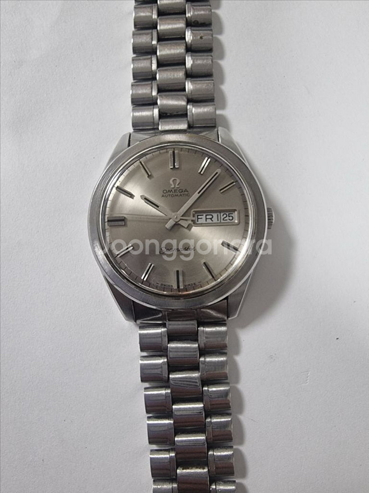 오메가 정품 빈티지 OMEGE 시마스터 은행잎 올제치--9