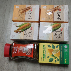커피 레몬즙 옥수수수염차 보리차 미개봉 새상품