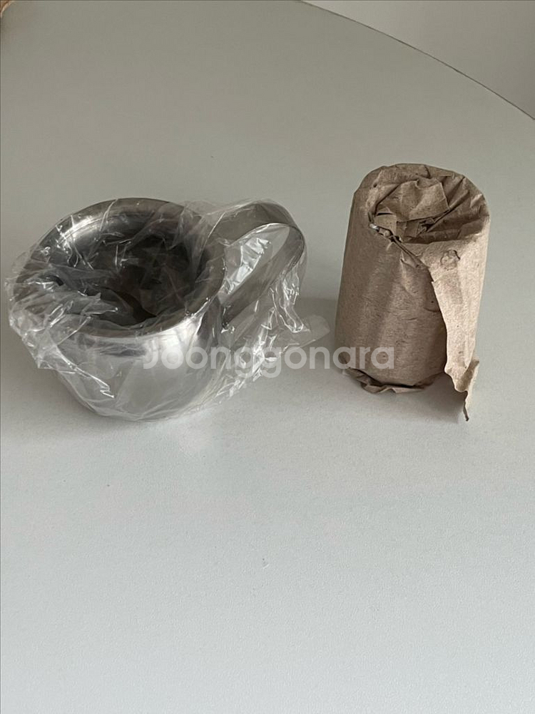 새상품) 스텐샷잔+유리시럽잔 일괄--1