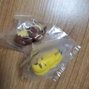 포켓몬 클립가챠 2종 (이브이, 피카츄)