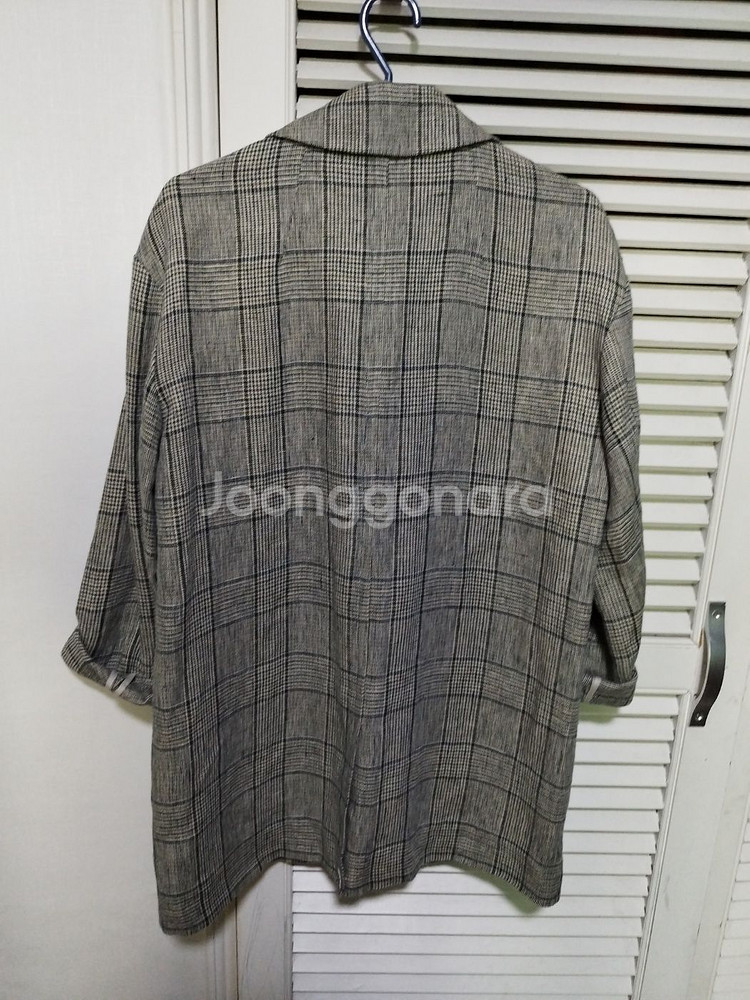 새거 42 올앤선데이 체크 블레이져--3