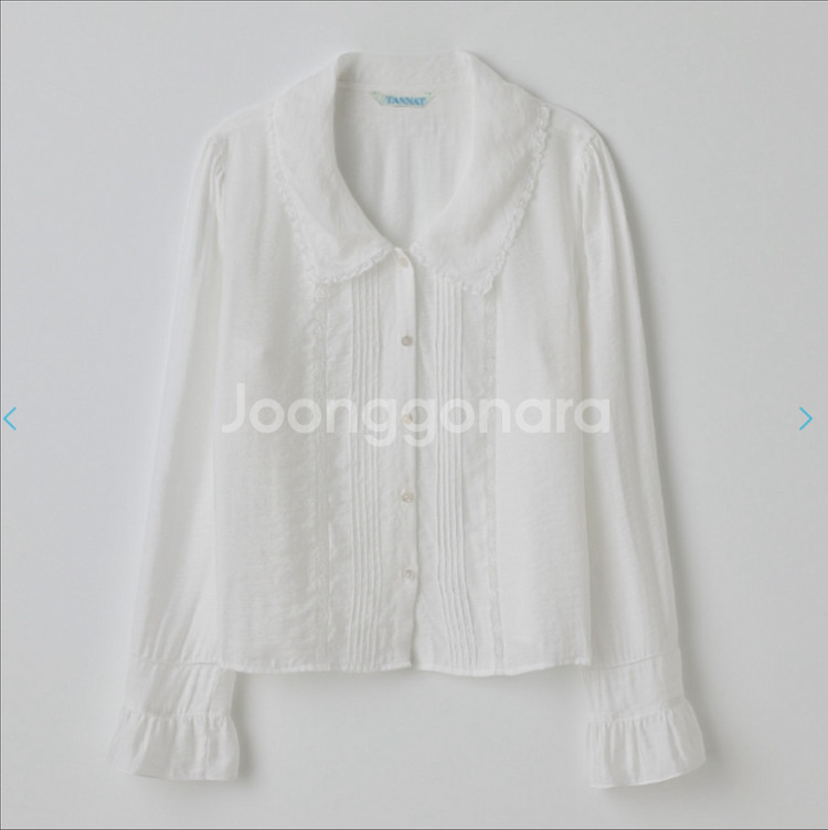 타낫 핀 레이스 블라우스 fin lace blouse--0