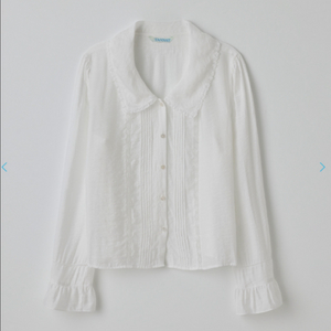 타낫 핀 레이스 블라우스 fin lace blouse