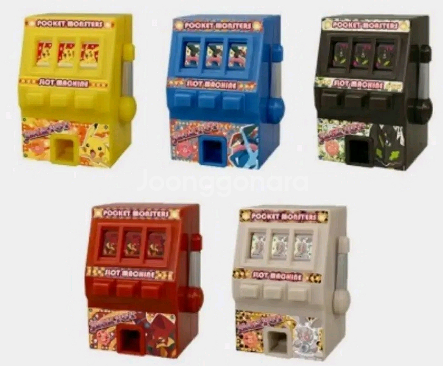 포켓몬 슬롯머신 가챠 3종--0