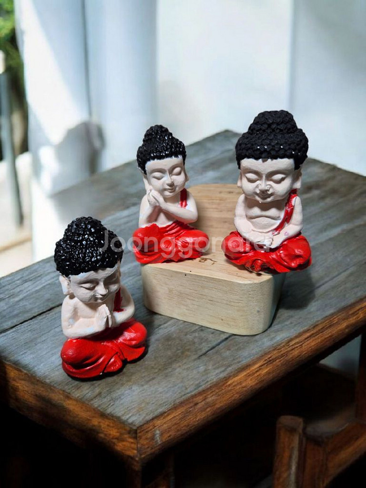 동자스님 석고 방향제 3종 세트--1