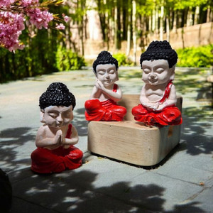 동자스님 석고 방향제 3종 세트