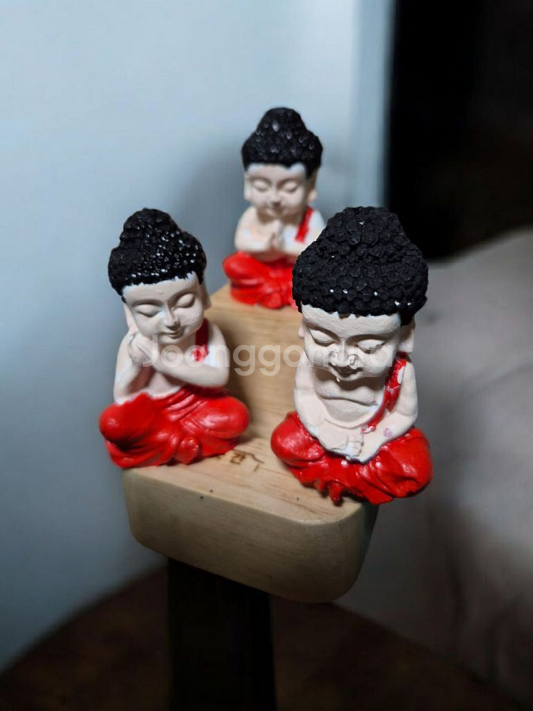 동자스님 석고 방향제 3종 세트--2