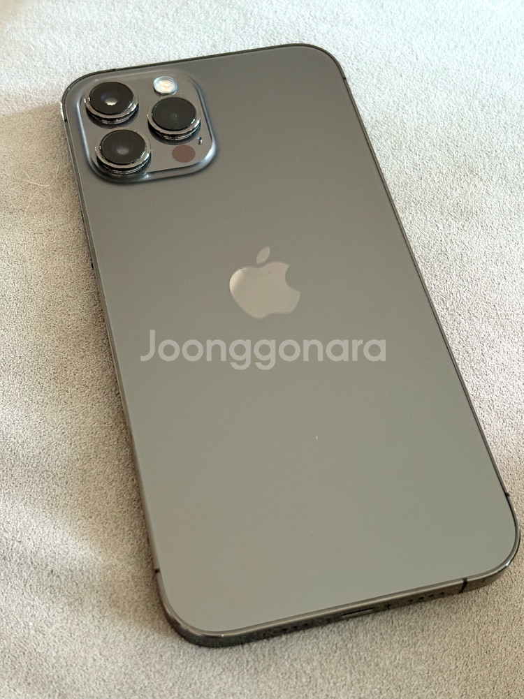아이폰 12pro max 256GB 그라파이트 팝니다.--1