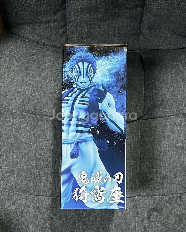 귀멸의 칼날 제일복권 상현의3 라스트원상 아카자 피규어--2