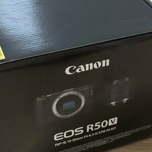 캐논 r50v 14-30 렌즈킷 미러리스 카메라 미개봉