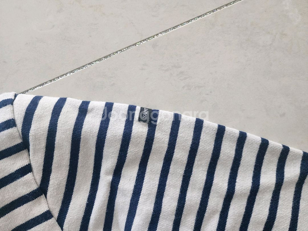 세인트 제임스 도톰면티셔츠 34사이즈가을긴팔발아요--4