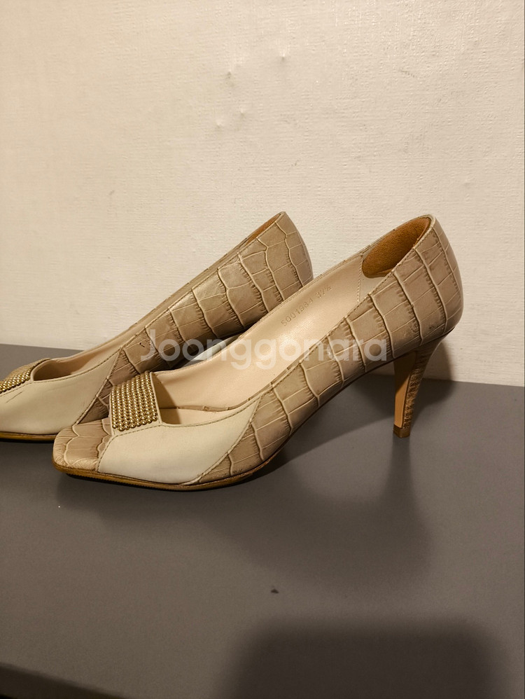 245mm 37.5 에스까다 구두 힐--0