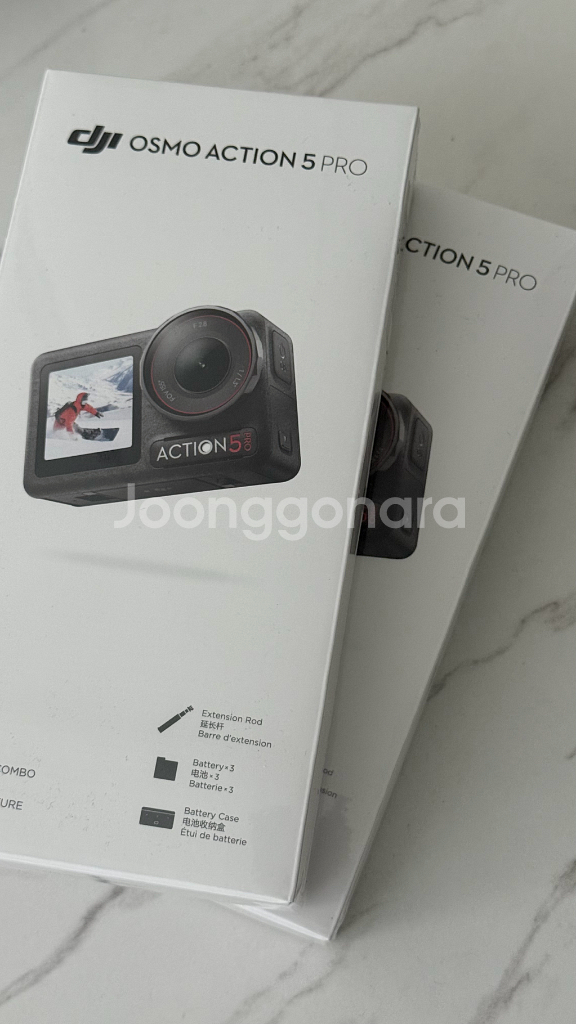 오즈모 액션5 프로 어드벤처 콤보 미개봉 새상품 판매합--0