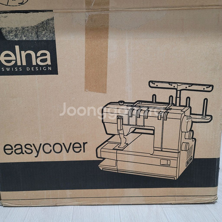 스위스 엘나(ELNA) 이지커버 스티치미싱--7