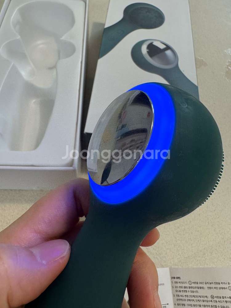 노일리 클레바닉 전동클렌저 (온열/냉 가능) 한번사용--3