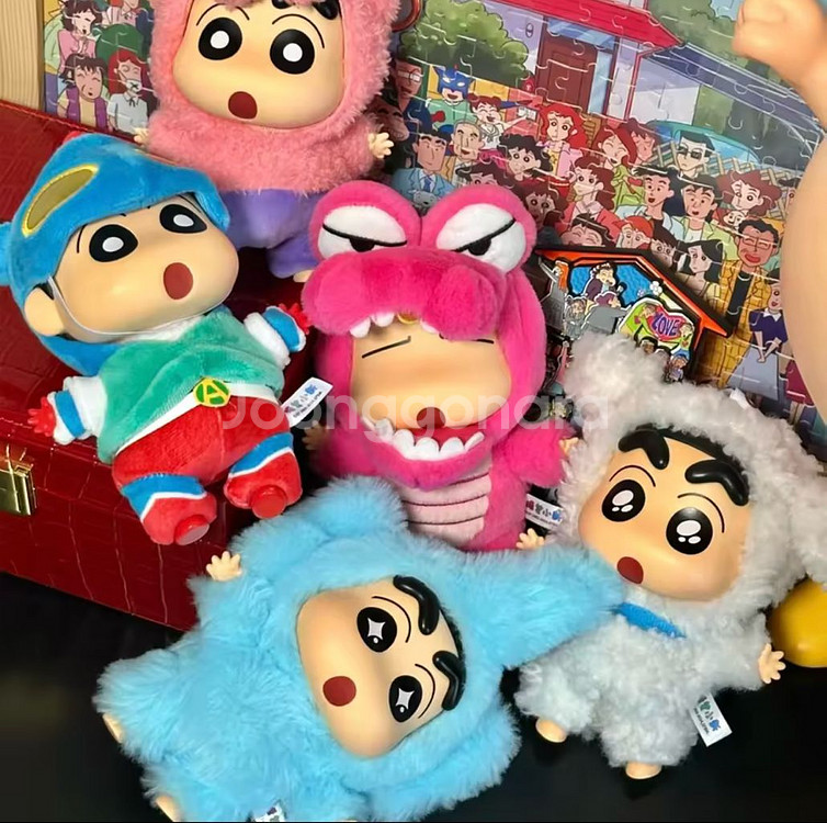 짱구 라부부 탑토이 인형 키링 피규어--1