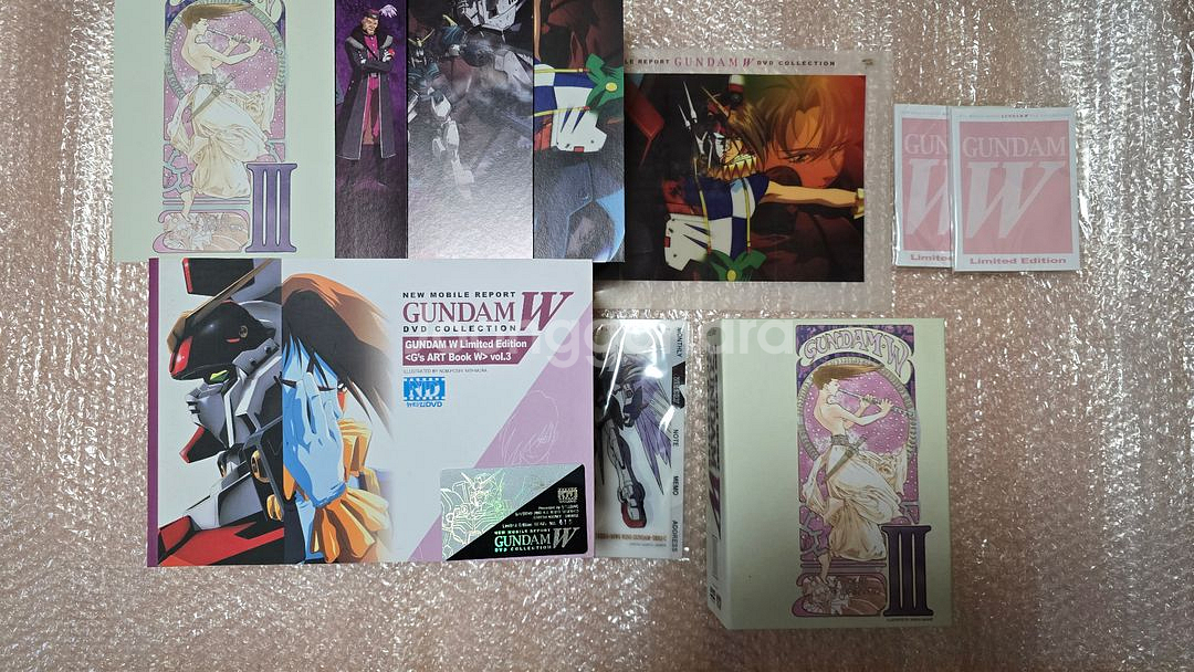 신 기동전기 건담 W DVD 한정판 vol3--4