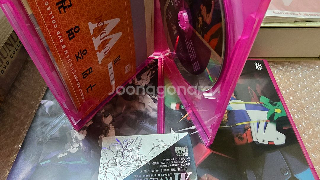 신 기동전기 건담 W DVD 한정판 vol3--6