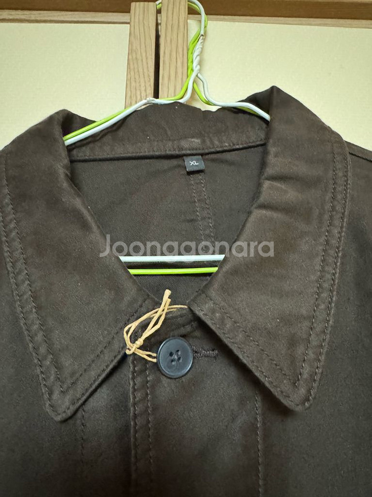 무인양품 muji 케이폭 혼방 몰스킨 워크자켓 xl--7