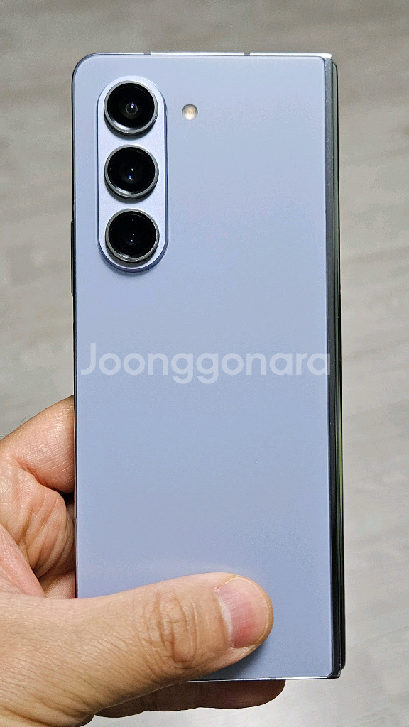 갤럭시 Z폴드5 아이스블루 512GB 싸게 팝니다.--2