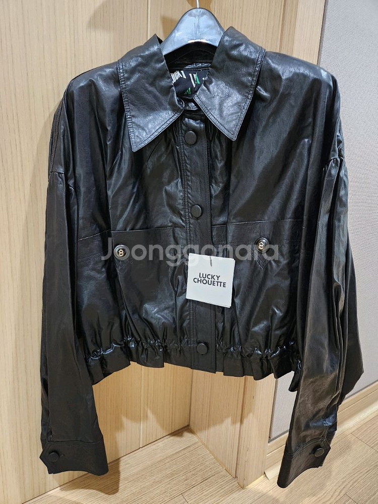 럭키슈에뜨 페이크레더자켓--0