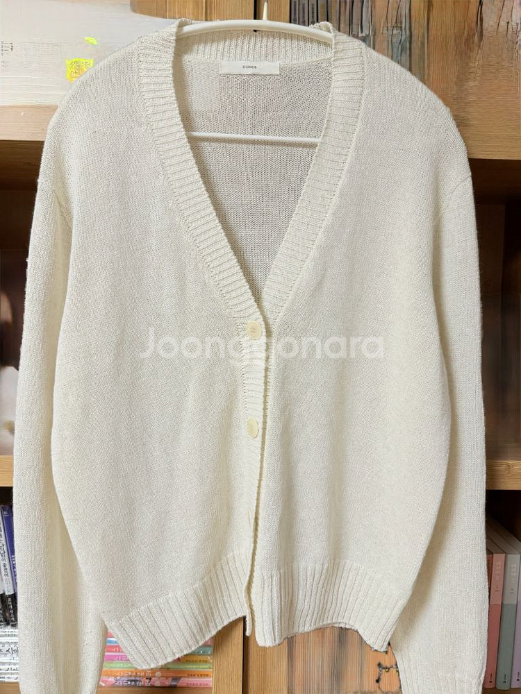 ounce 온스 린넨 오가닉 가디건 루즈핏 긴팔--3