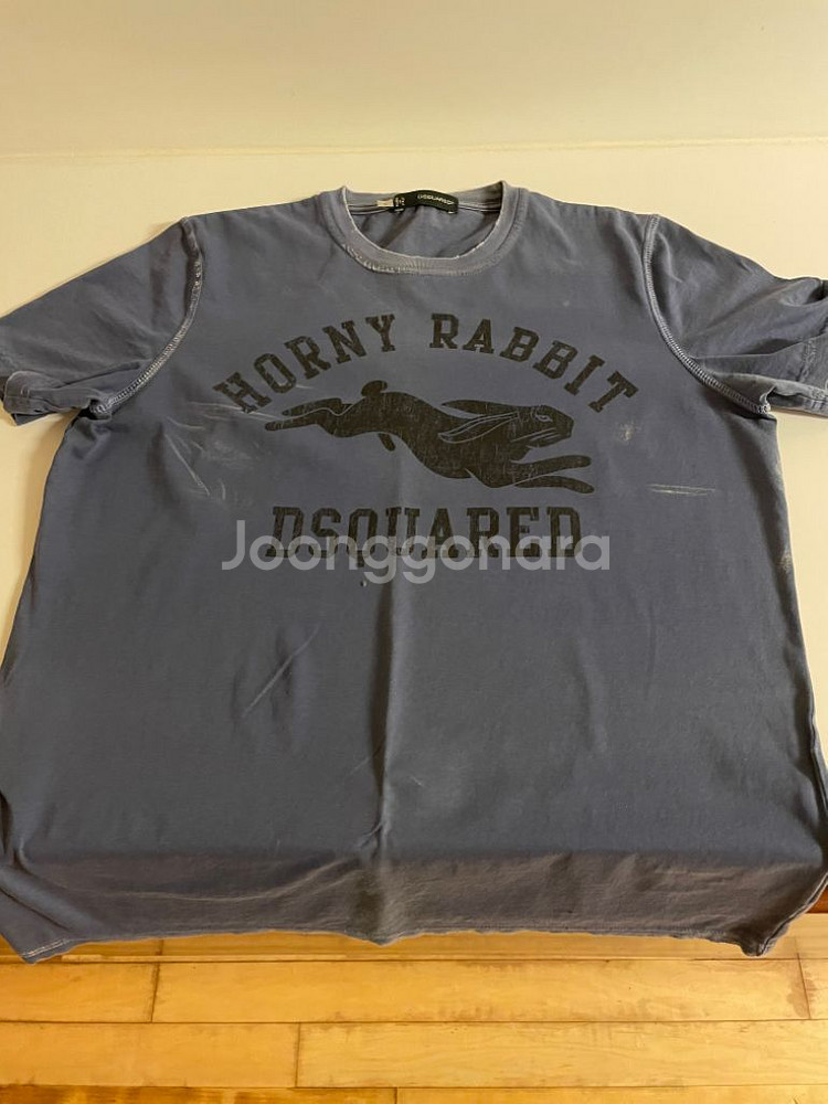 디스퀘어드워싱반팔--0