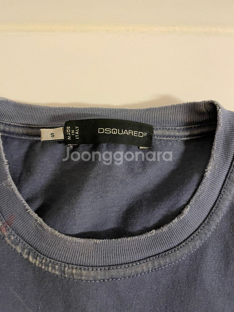 디스퀘어드워싱반팔--2