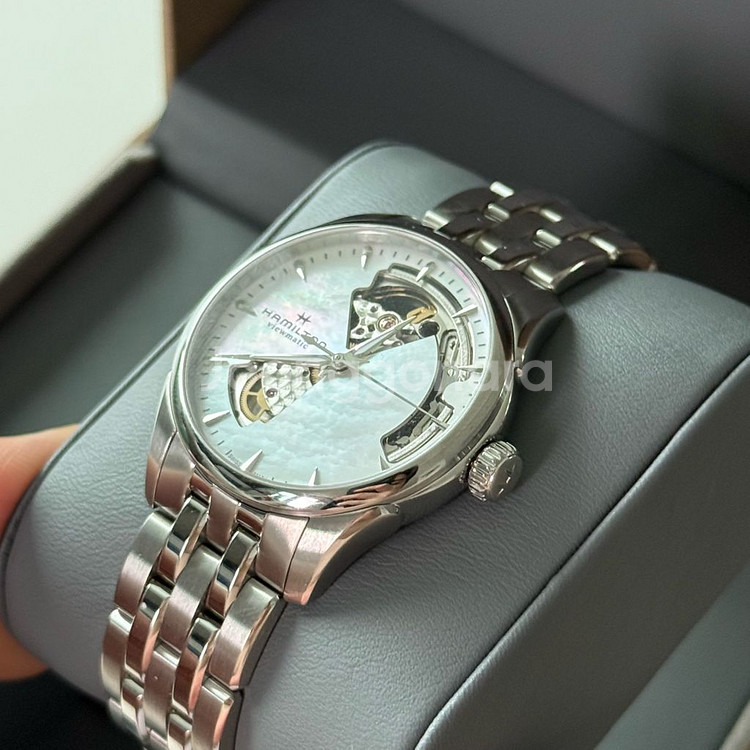 해밀턴 재즈마스터 오픈하트 최신형 자개판 36mm 오토--2