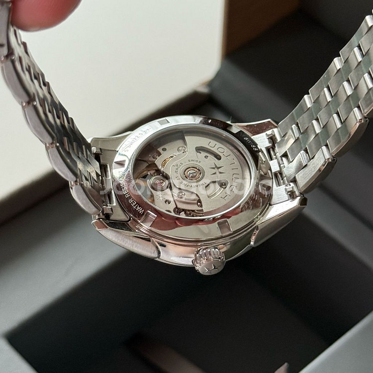 해밀턴 재즈마스터 오픈하트 최신형 자개판 36mm 오토--6