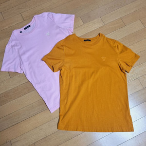 남자반팔면티 M사이즈 95 2장일괄