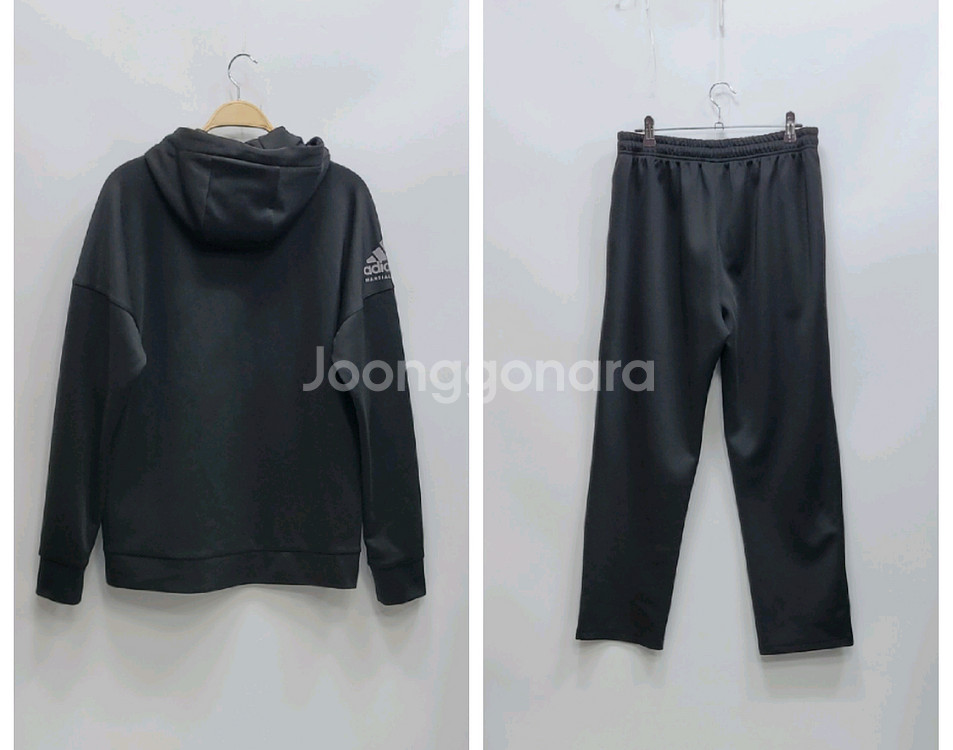 adidas 아디다스 후드 트랙탑 저지 셋업 / 남XL--1