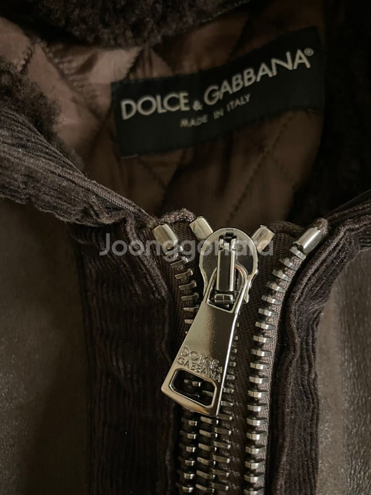 돌체앤가바나양가죽양털자켓--4
