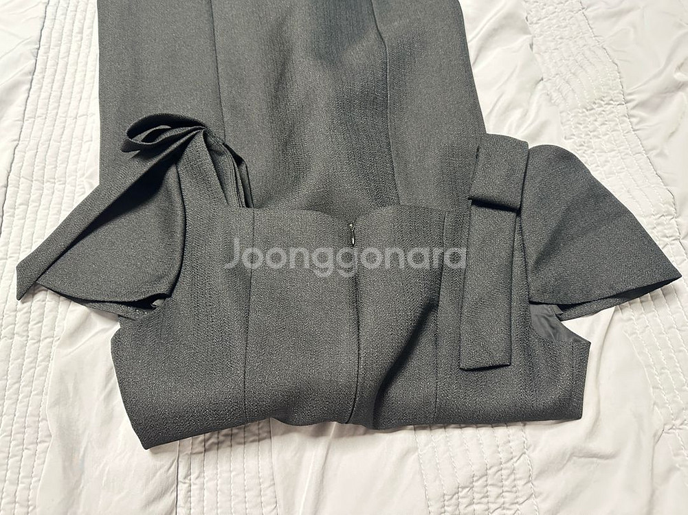 플로움 컵케이크 드레스 블랙 S 스몰사이즈--2