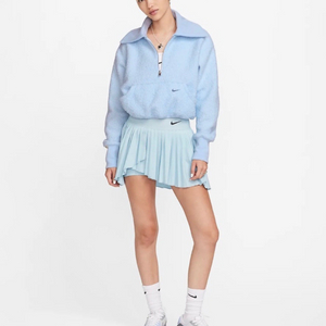 나이키 블루 스카이 크롭 후리스