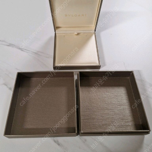 불가리 목걸이케이스 박스 팝니다
