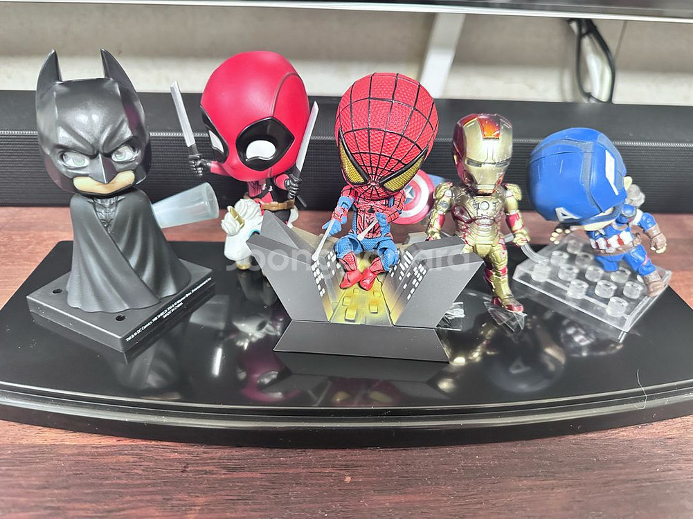 마블 어벤져스 넨도로이드 피규어 세트--0