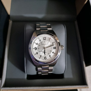 해밀턴카키필드 쿼츠시계 (풀세트)40mm