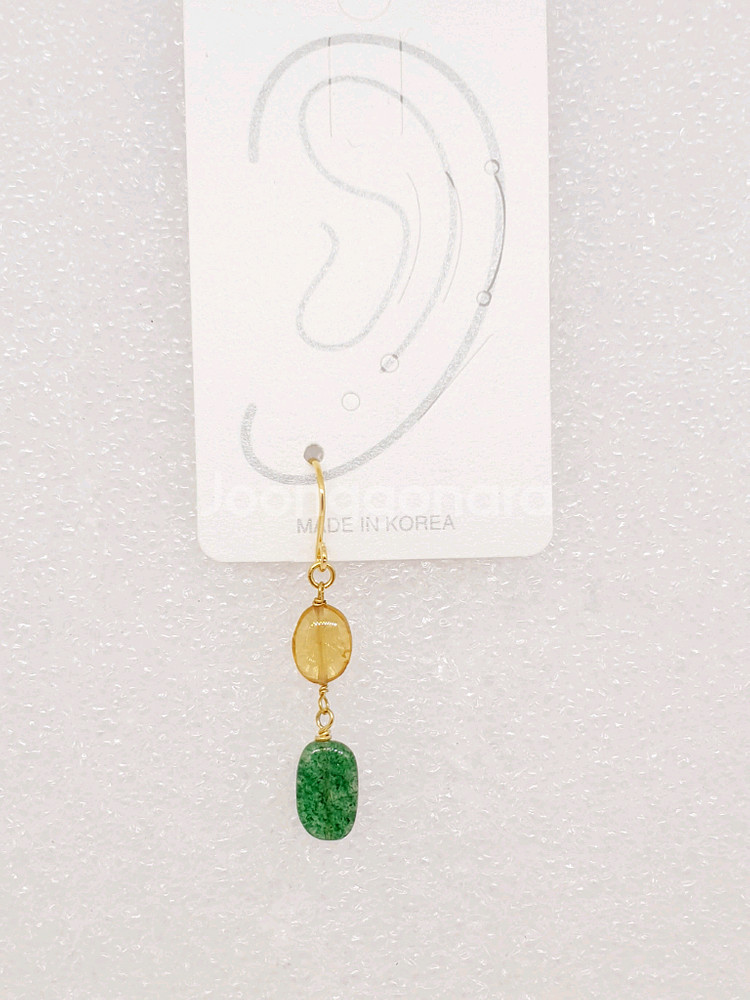 시트린&아벤추린 이어링--1