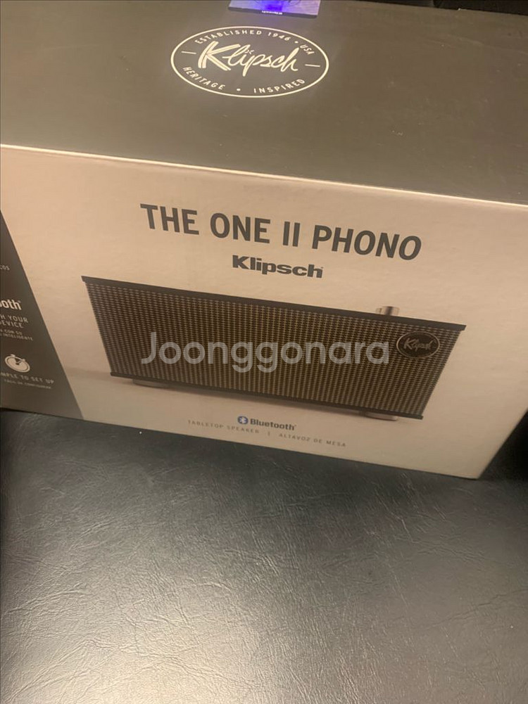 클립쉬 더원2 포노 블루투스 스피커--4