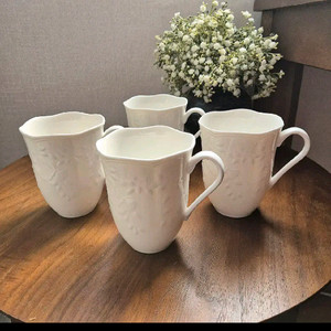 레녹스 메도우 화이트 머그4개,개당15000