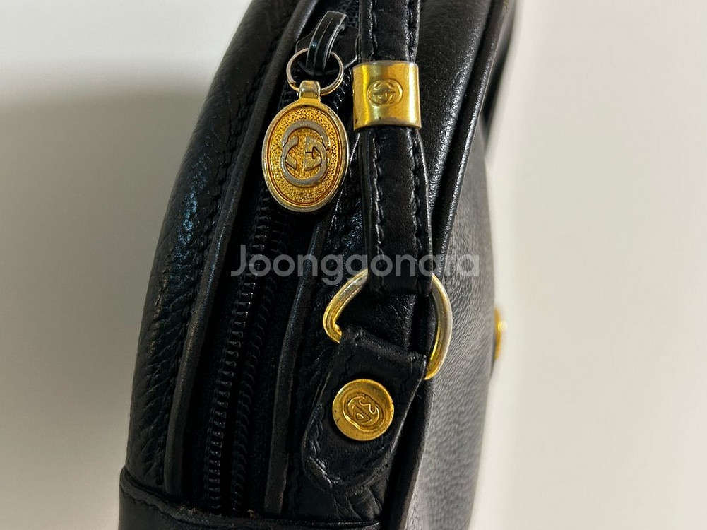 구찌 빈티지 원형백--7